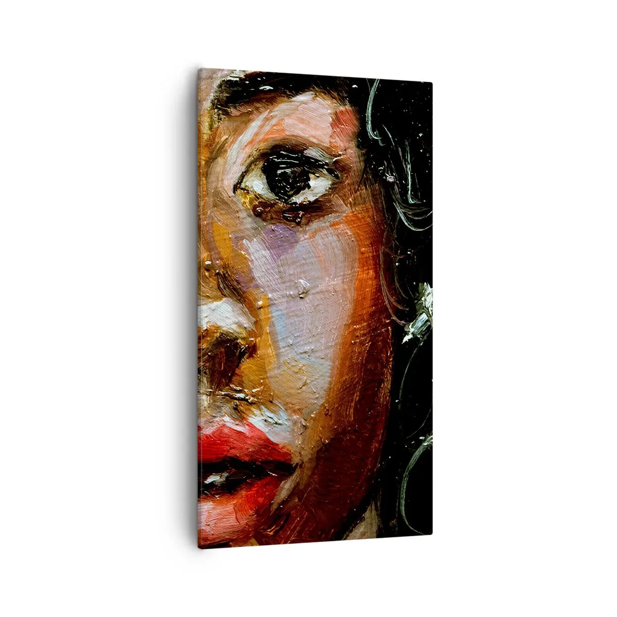 Cuadro sobre lienzo - Impresión de Imagen - La mitad de mi ser - 55x100 cm