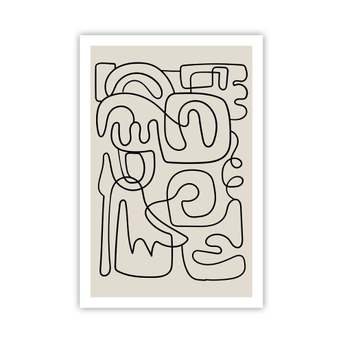 Póster - El camino correcto - 61x91 cm