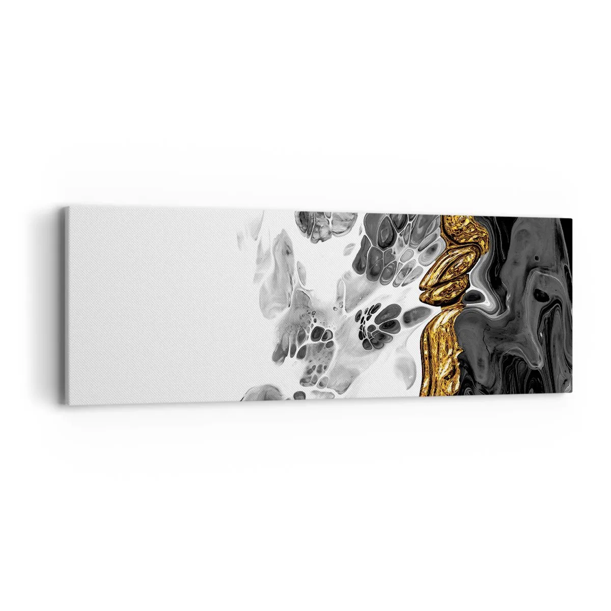 Cuadro sobre lienzo - Impresión de Imagen - Composición orgánica - 90x30 cm