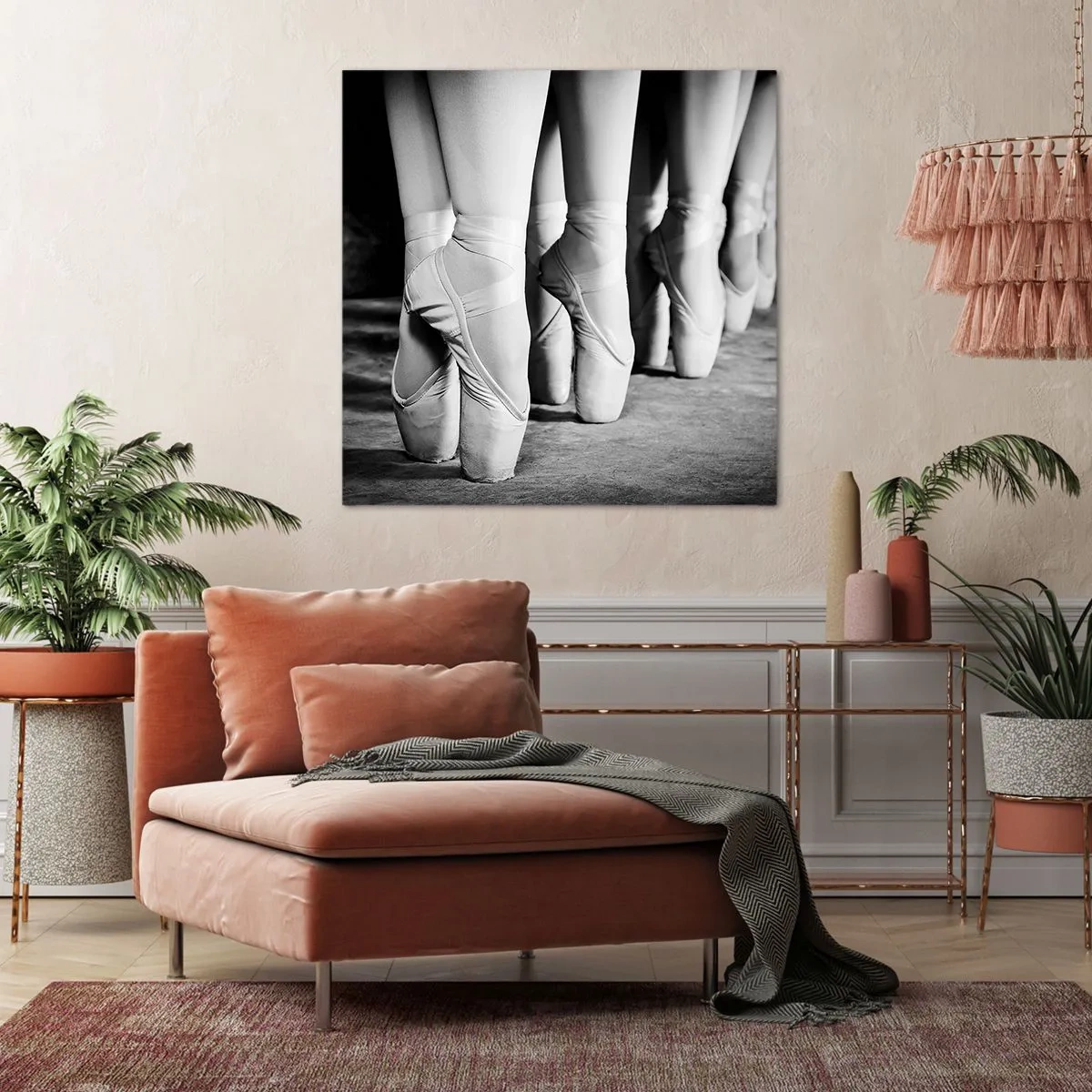 Cuadro sobre lienzo - Impresión de Imagen - En conjunto y al unísono - 70x70 cm