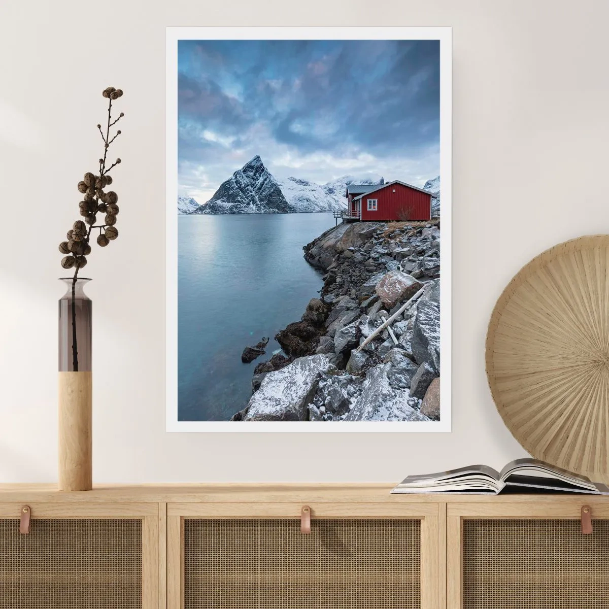 Póster - Paisaje escandinavo - 61x91 cm