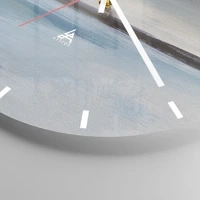 Esfera sin numeración, con rayas