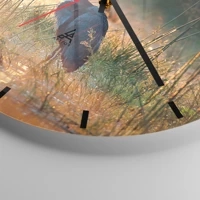 Esfera sin numeración, con rayas