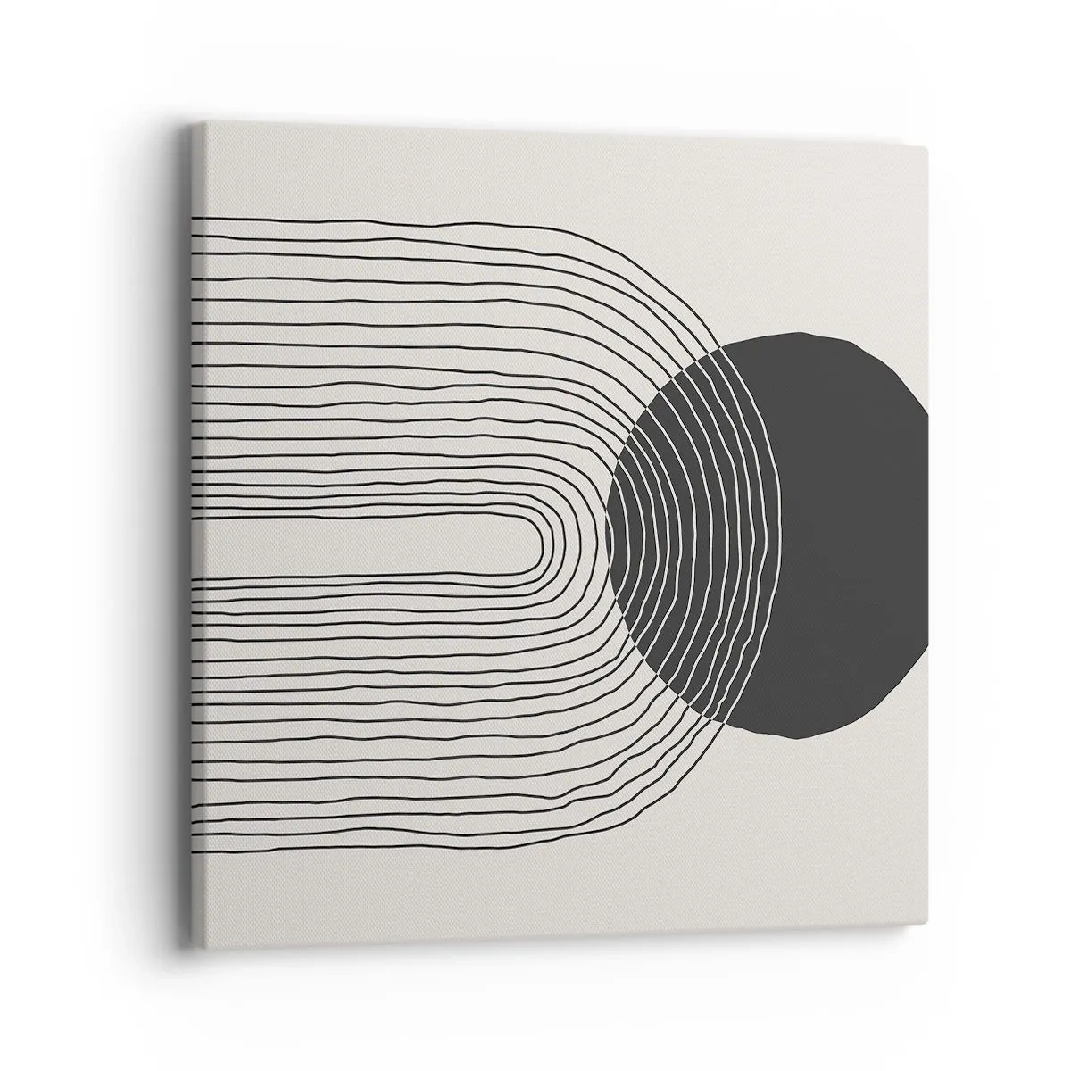 Cuadro sobre lienzo - Impresión de Imagen - Temblor y certeza - 40x40 cm