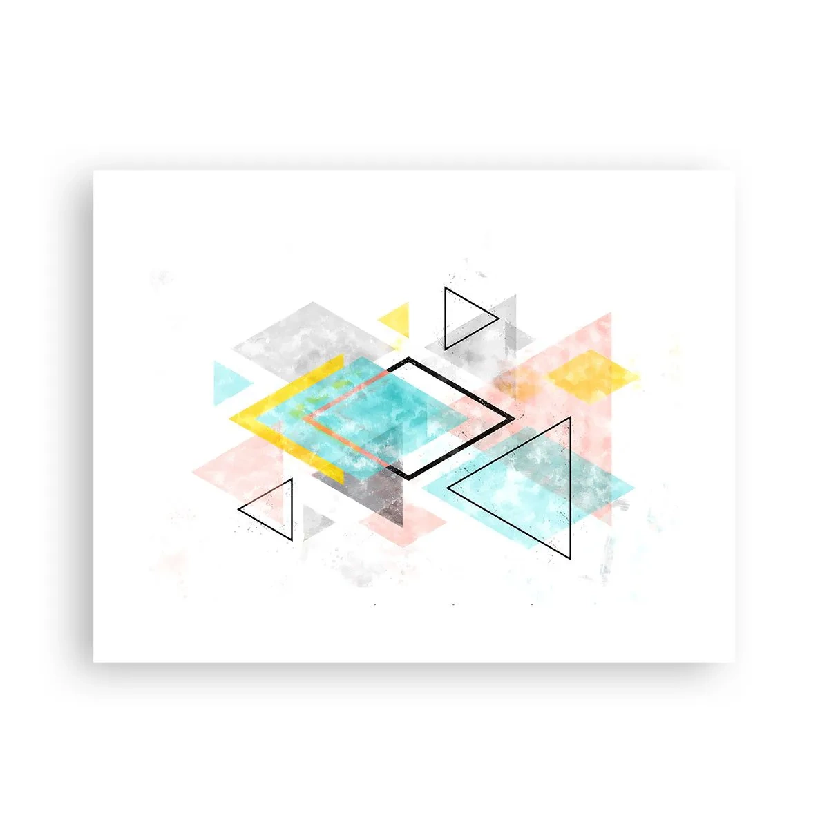 Póster - Un juego geométrico - 40x30 cm