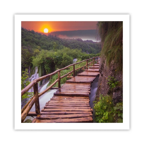 Póster - Una belleza inimaginable - 60x60 cm