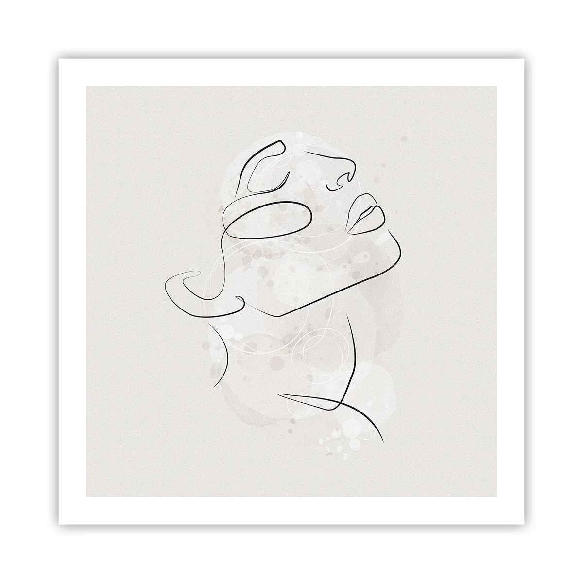 Póster - Contorno de un sueño - 60x60 cm