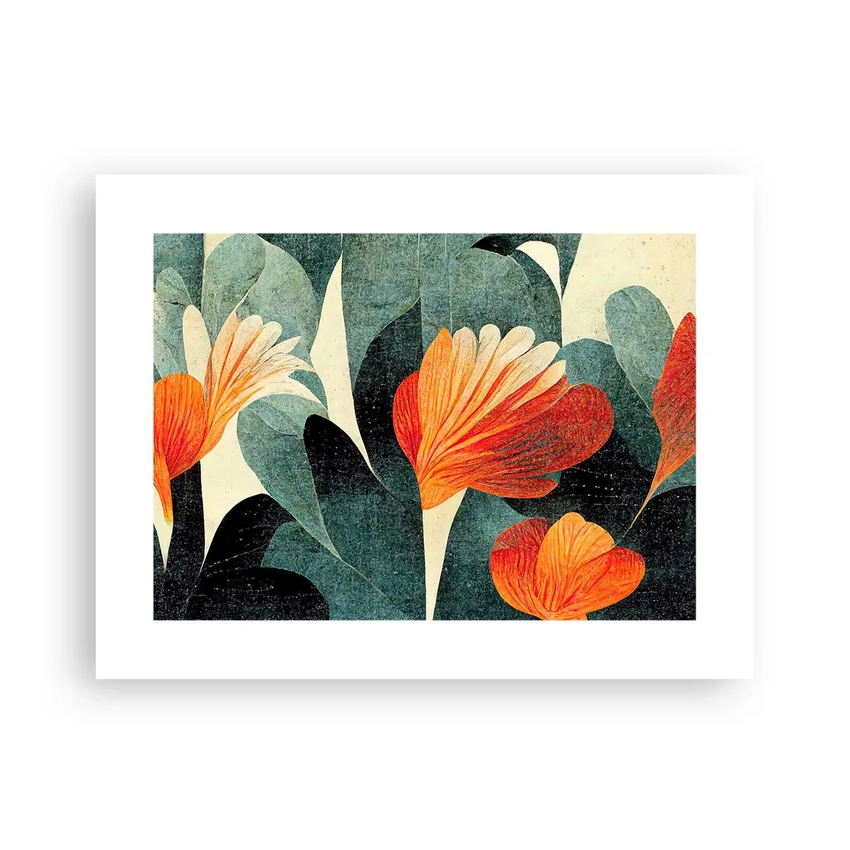 Póster - El calor del trópico y el frescor del verdor - 40x30 cm