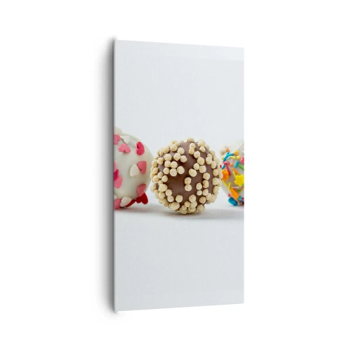 Cuadro sobre lienzo - Impresión de Imagen - La vida puede ser dulce - 65x120 cm