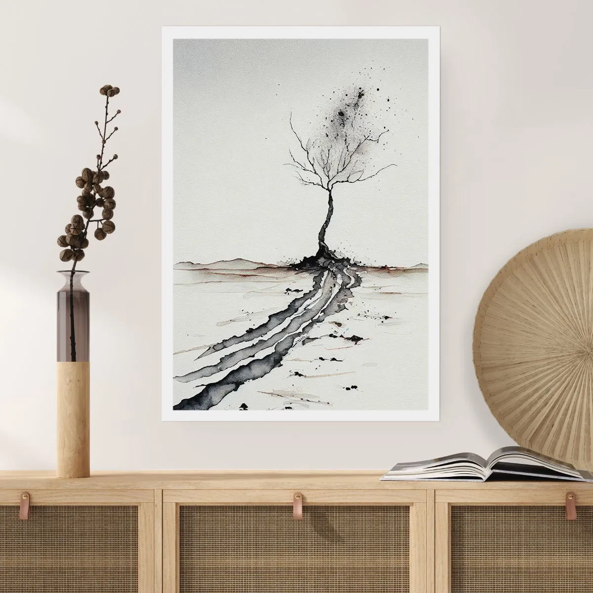 Póster - Melancolía invernal - 30x40 cm