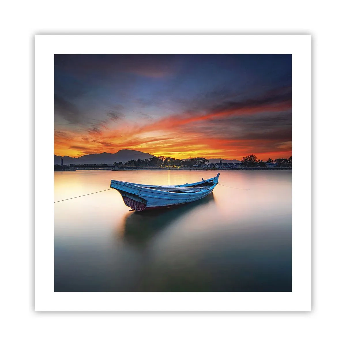 Póster - Se avecina una buena noche - 50x50 cm