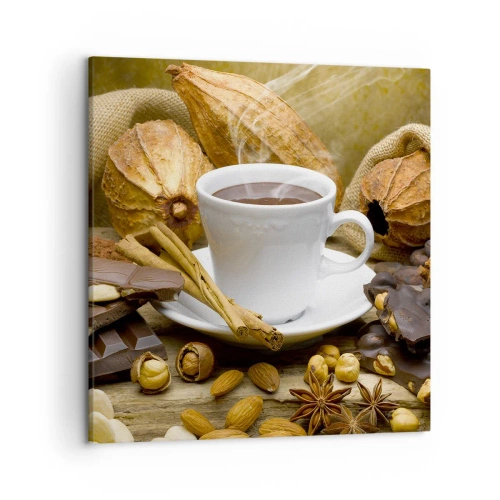 Cuadro sobre lienzo - Impresión de Imagen - Para los que buscan emociones - 50x50 cm