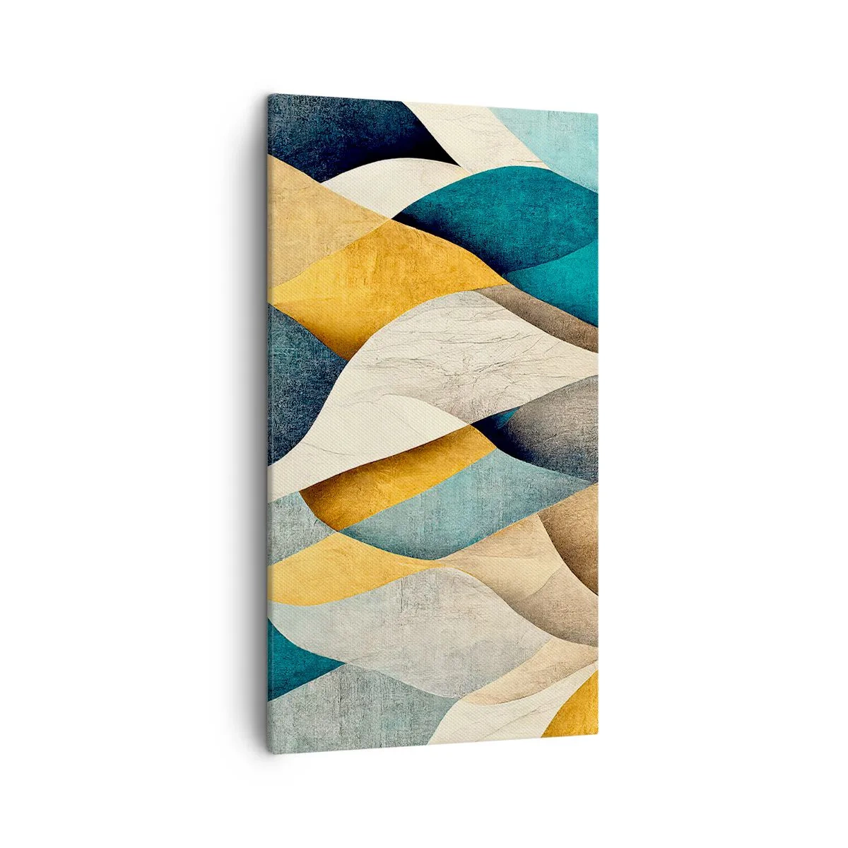 Cuadro sobre lienzo - Impresión de Imagen - Ritmo y ondulación - 45x80 cm