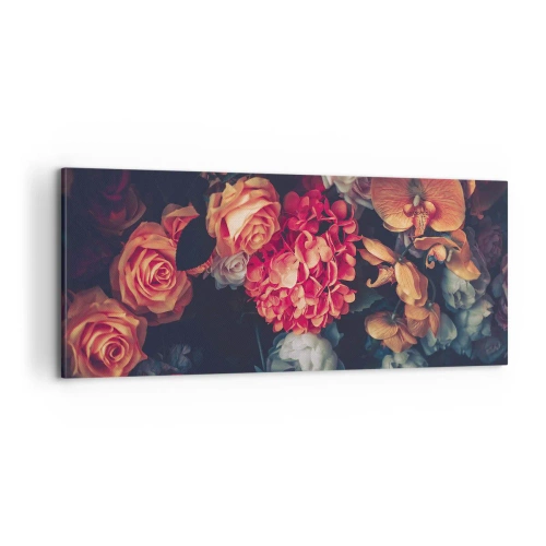 Cuadro sobre lienzo - Impresión de Imagen - Como los maestros holandeses - 100x40 cm