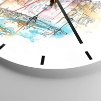 Esfera sin numeración, con rayas