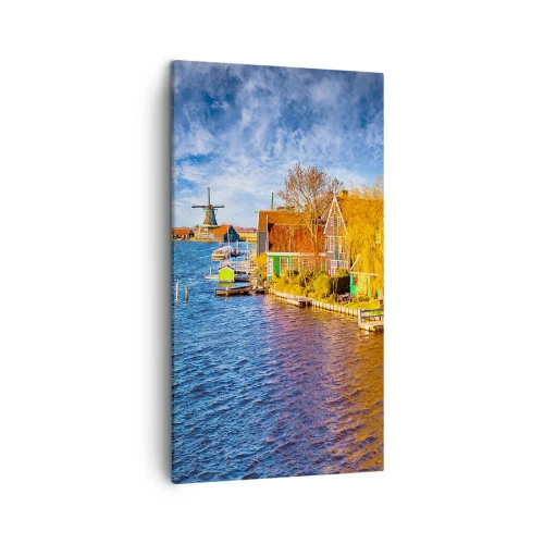 Cuadro sobre lienzo - Impresión de Imagen - Durante siglos, sin cambios - 45x80 cm