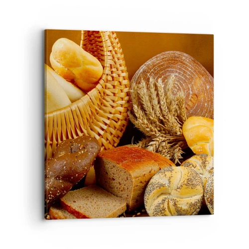 Cuadro sobre lienzo - Impresión de Imagen - Nos han vuelto a hornear - 70x70 cm