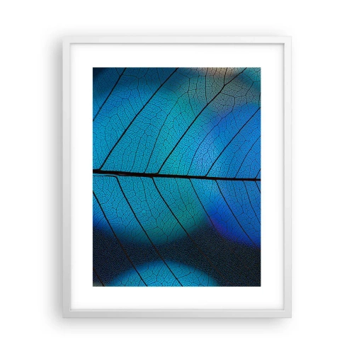 Póster en marco blanco - Construcción intrincada - 40x50 cm