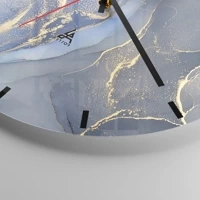 Esfera sin numeración, con rayas