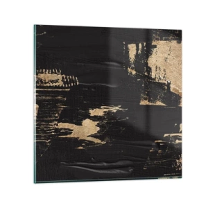 Cuadro sobre vidrio - Impresiones sobre Vidrio - Un rastro de tacto - 50x50 cm