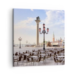 Cuadro sobre lienzo - Impresión de Imagen - Vamos, todo está listo - 50x50 cm