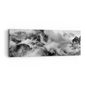 Cuadro sobre lienzo - Impresión de Imagen - Hermoso y cruel - 90x30 cm
