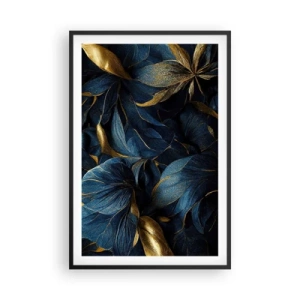 Póster en marco negro - Forradas de oro - 61x91 cm