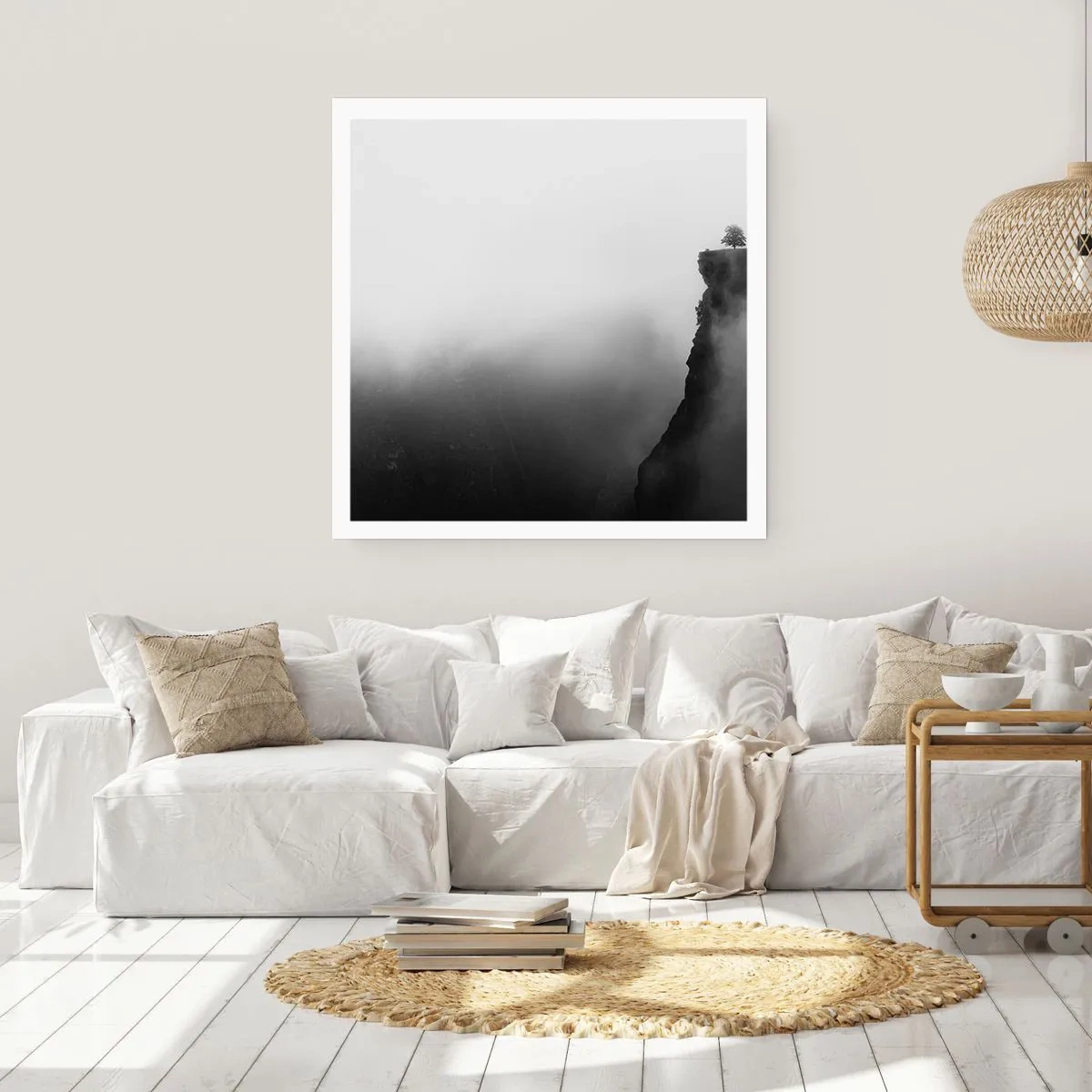 Póster - En el límite del mundo - 40x40 cm