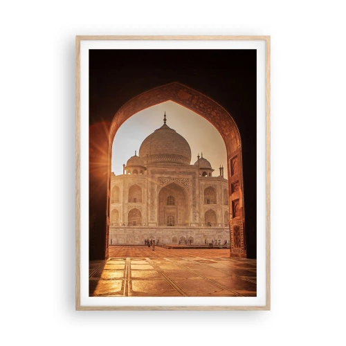 Póster en marco roble claro - Un monumento al amor sobrenatural - 70x100 cm
