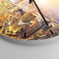 Esfera sin numeración, con rayas