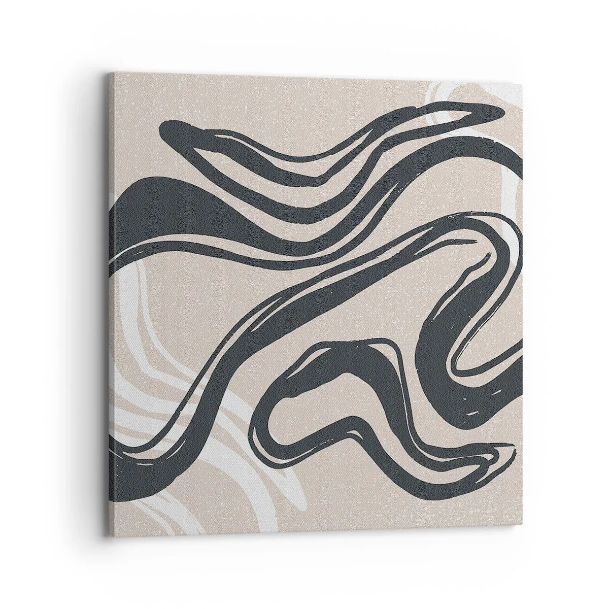 Cuadro sobre lienzo - Impresión de Imagen - Expresión multiplicada - 70x70 cm