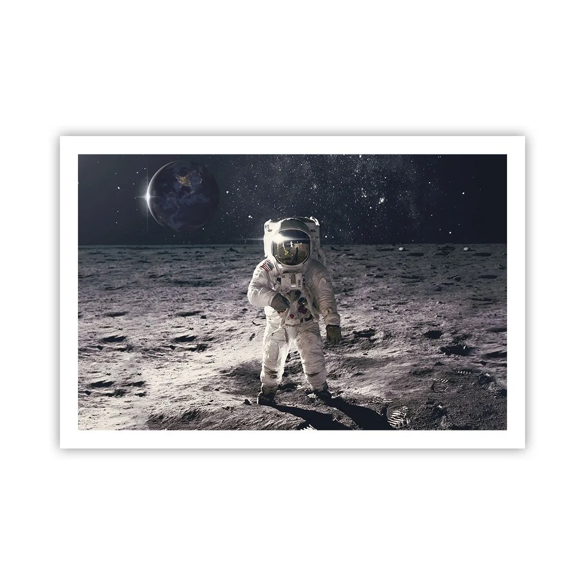 Póster - Saludos desde la Luna - 91x61 cm