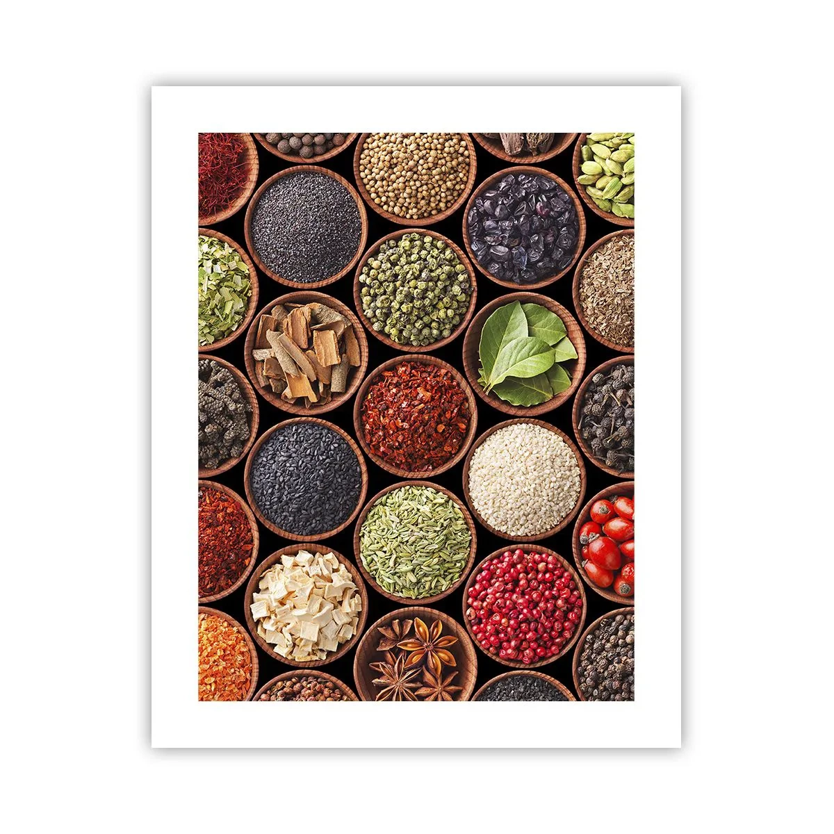 Póster - Todos los sabores del mundo - 40x50 cm
