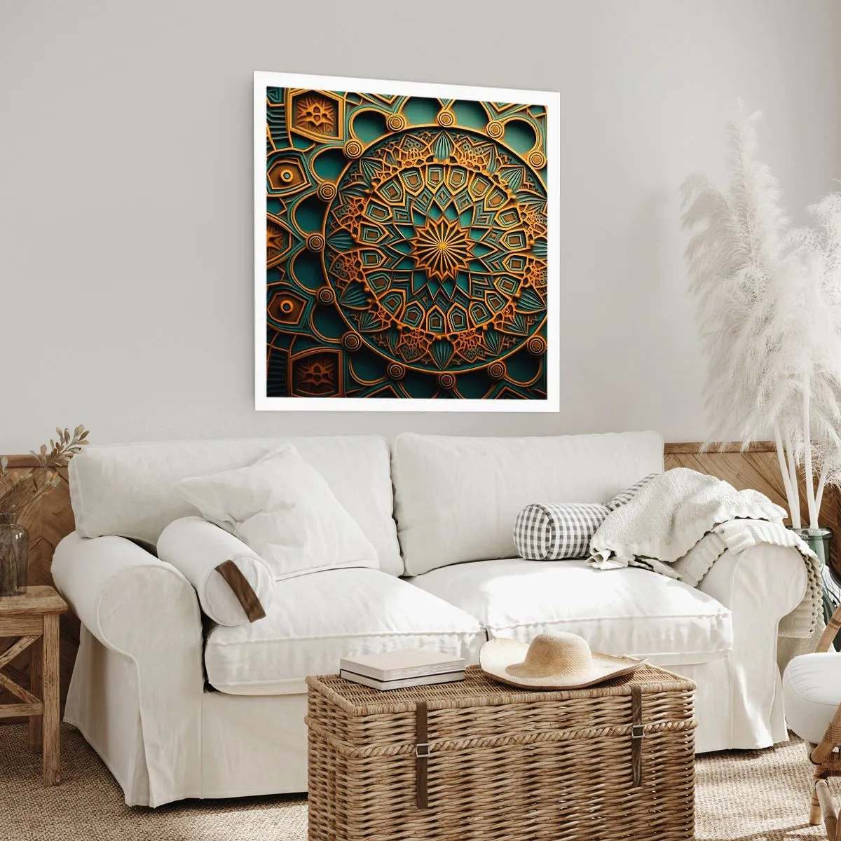 Póster - En un clima árabe - 60x60 cm