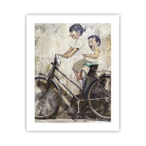 Póster - ¿Verdadero o falso? - 40x50 cm