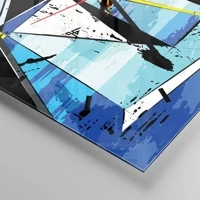 Esfera sin numeración, con rayas