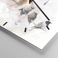 Esfera sin numeración, con rayas