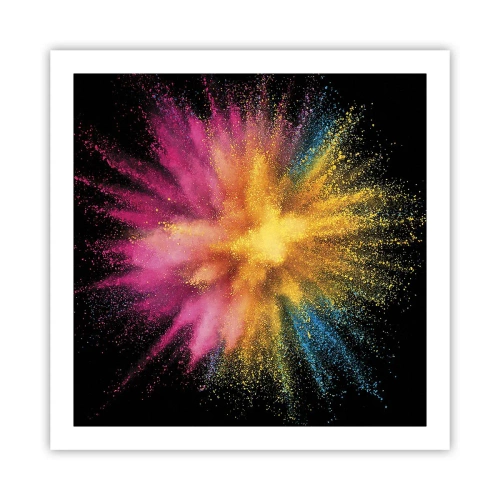Póster - El nacimiento de los colores - 60x60 cm