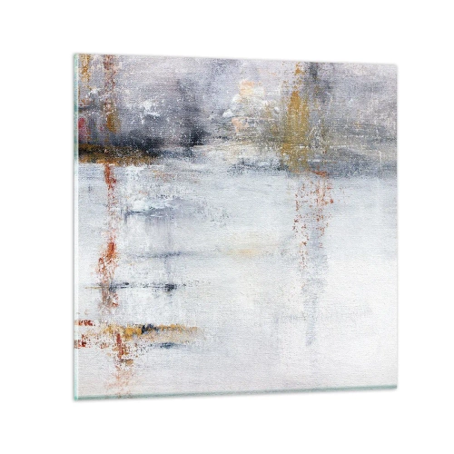 Cuadro sobre vidrio - Impresiones sobre Vidrio - Tras una cortina de aire - 60x60 cm