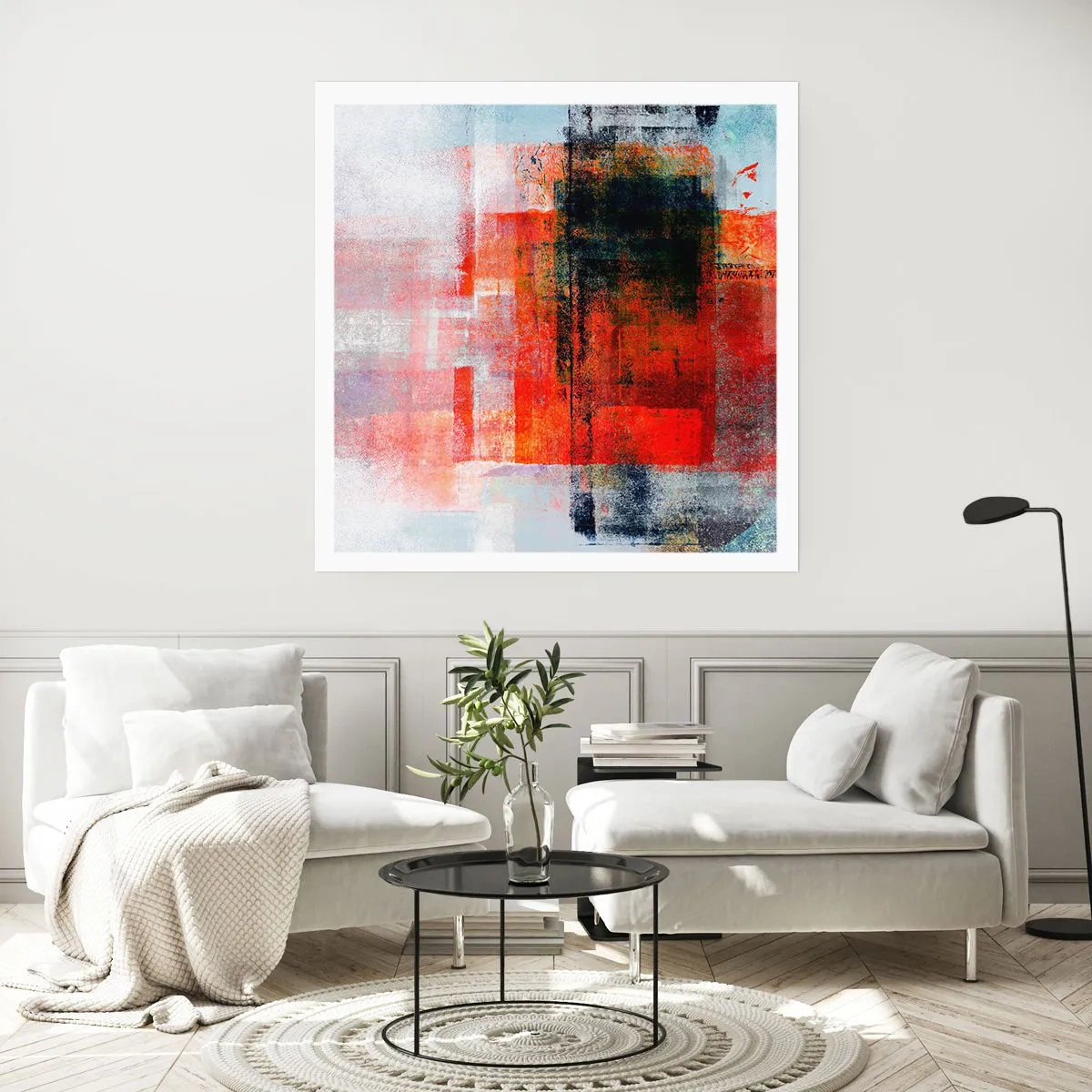 Póster - Composición brillante - 50x50 cm