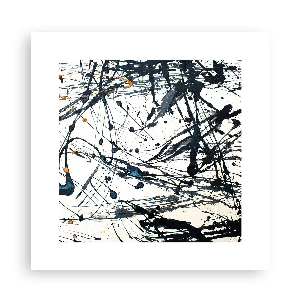 Póster - Abstracción expresionista - 30x30 cm