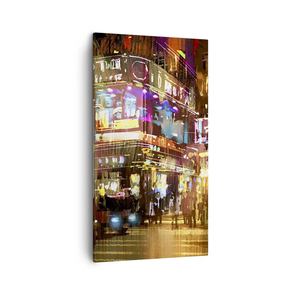 Cuadro sobre lienzo - Impresión de Imagen - En un mar de luz - 45x80 cm