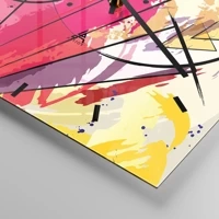 Esfera sin numeración, con rayas