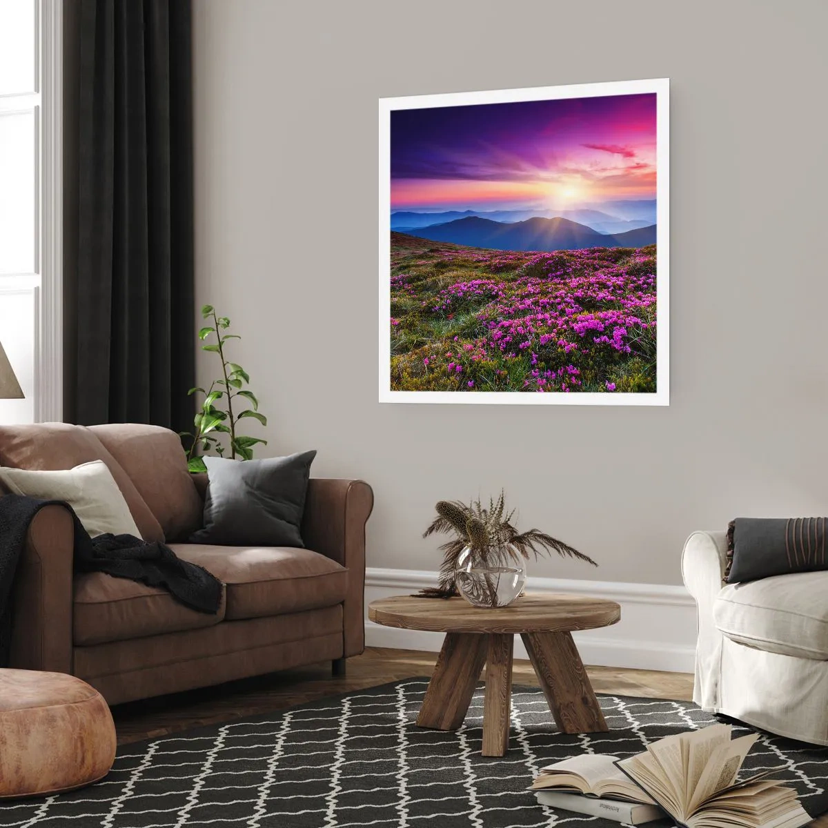 Póster - Dulce aroma a frescura - 60x60 cm