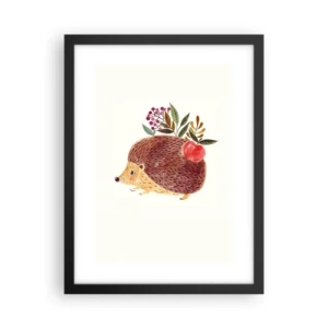 Póster en marco negro - Y ya te gusto - 30x40 cm