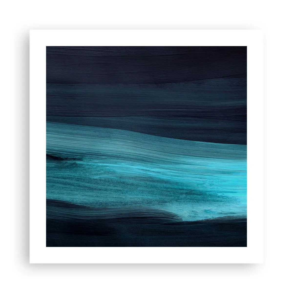 Póster - Nadar con la corriente - 50x50 cm