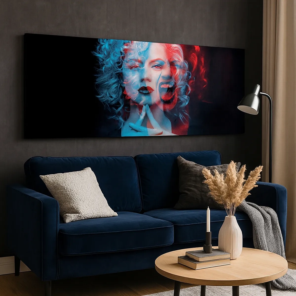 Cuadro sobre lienzo - Impresión de Imagen - Alter ego - 30x30 cm