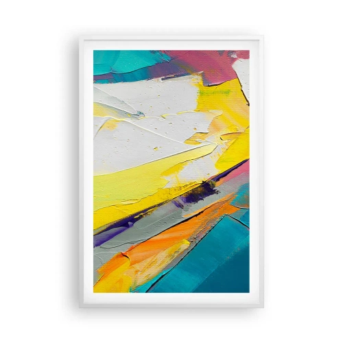 Póster en marco blanco - Anatomía de la luz - 61x91 cm