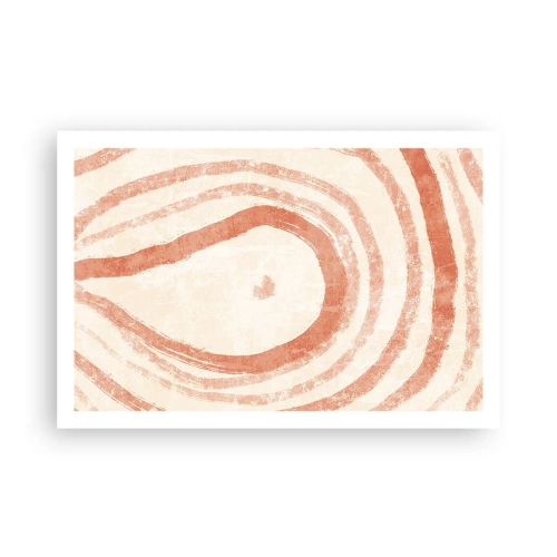 Póster - Círculos de coral - composición - 91x61 cm