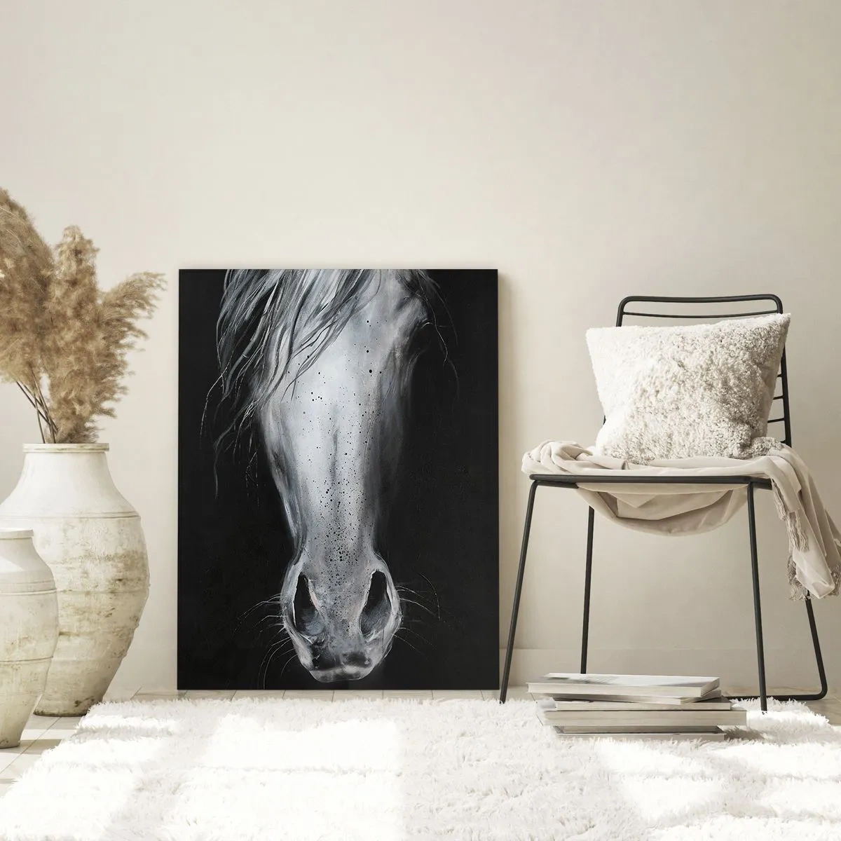 Cuadro sobre vidrio - Impresiones sobre Vidrio - Mirada seductora - 70x100 cm